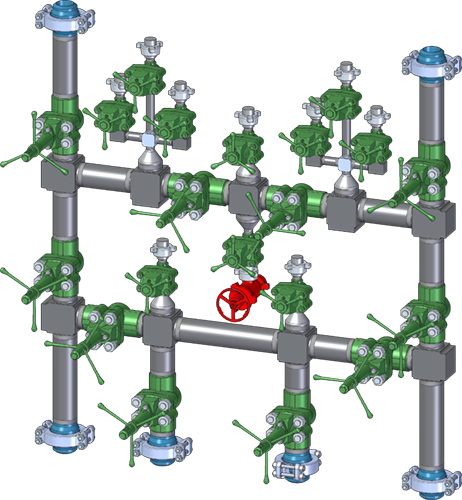 Stand Pipe Manifold H Manifold Products JVS Engineers